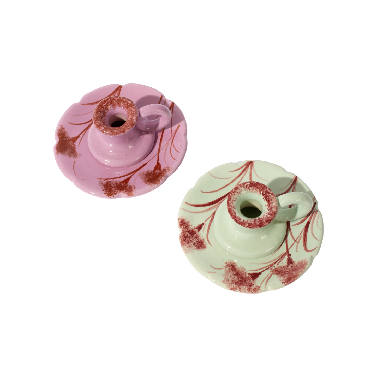 Palmavela Candle Holder - Lilac