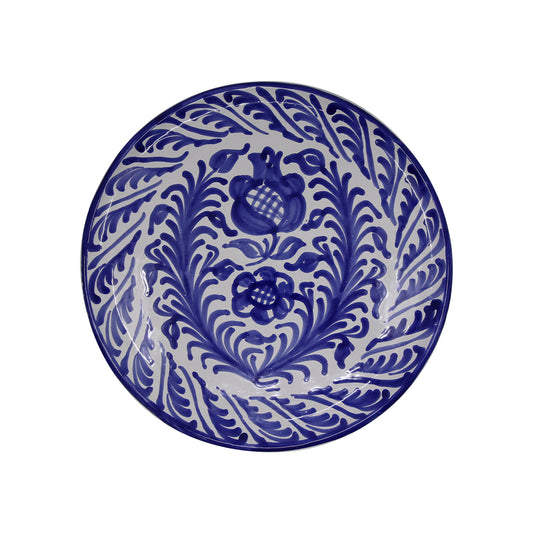 Flat Serving Plate - Blue
