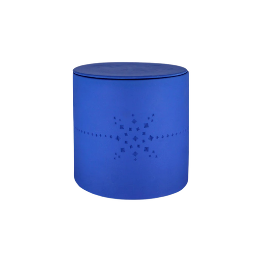 Blue Izza Candle