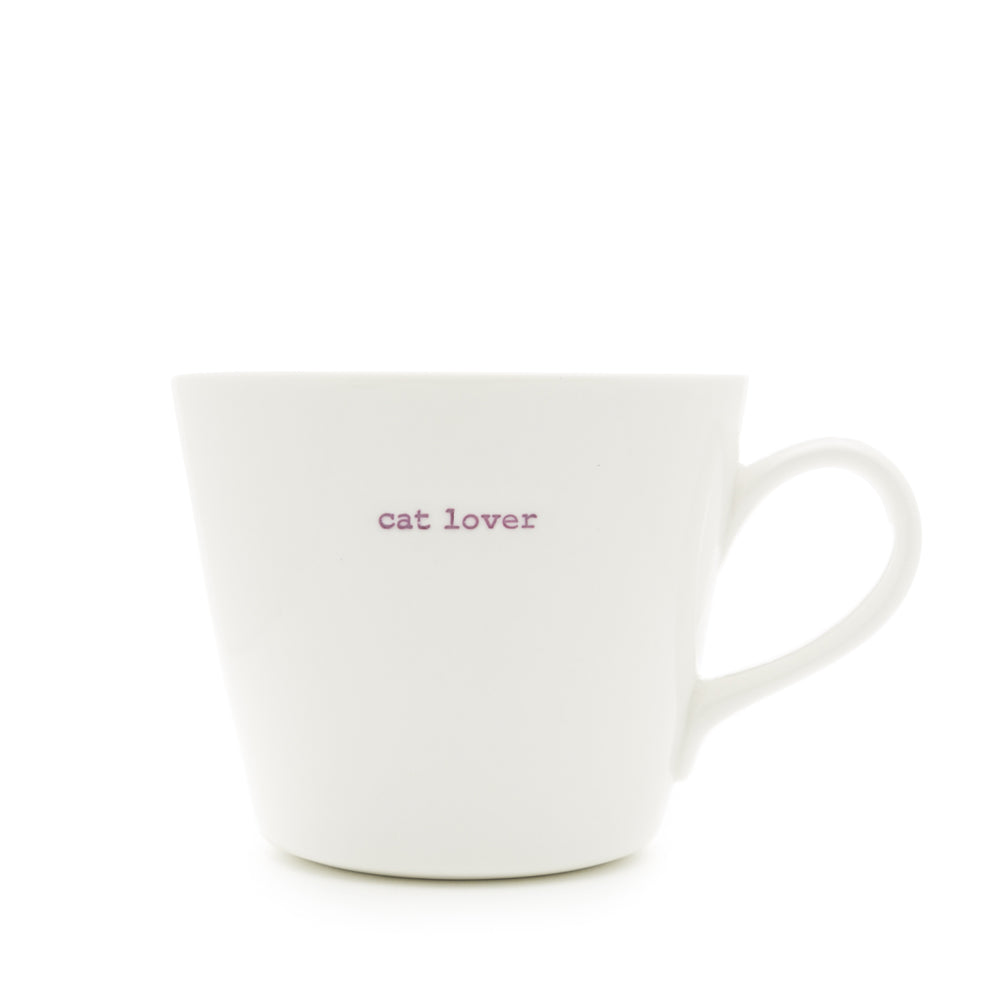 Cat Lover Bucket Mug