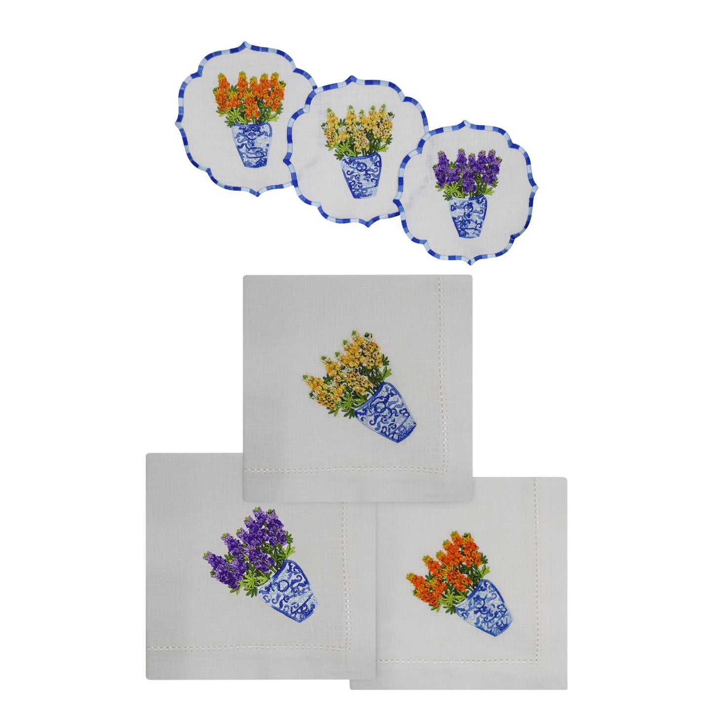 Bundle - Mimosa Dinner & Cocktail Napkins