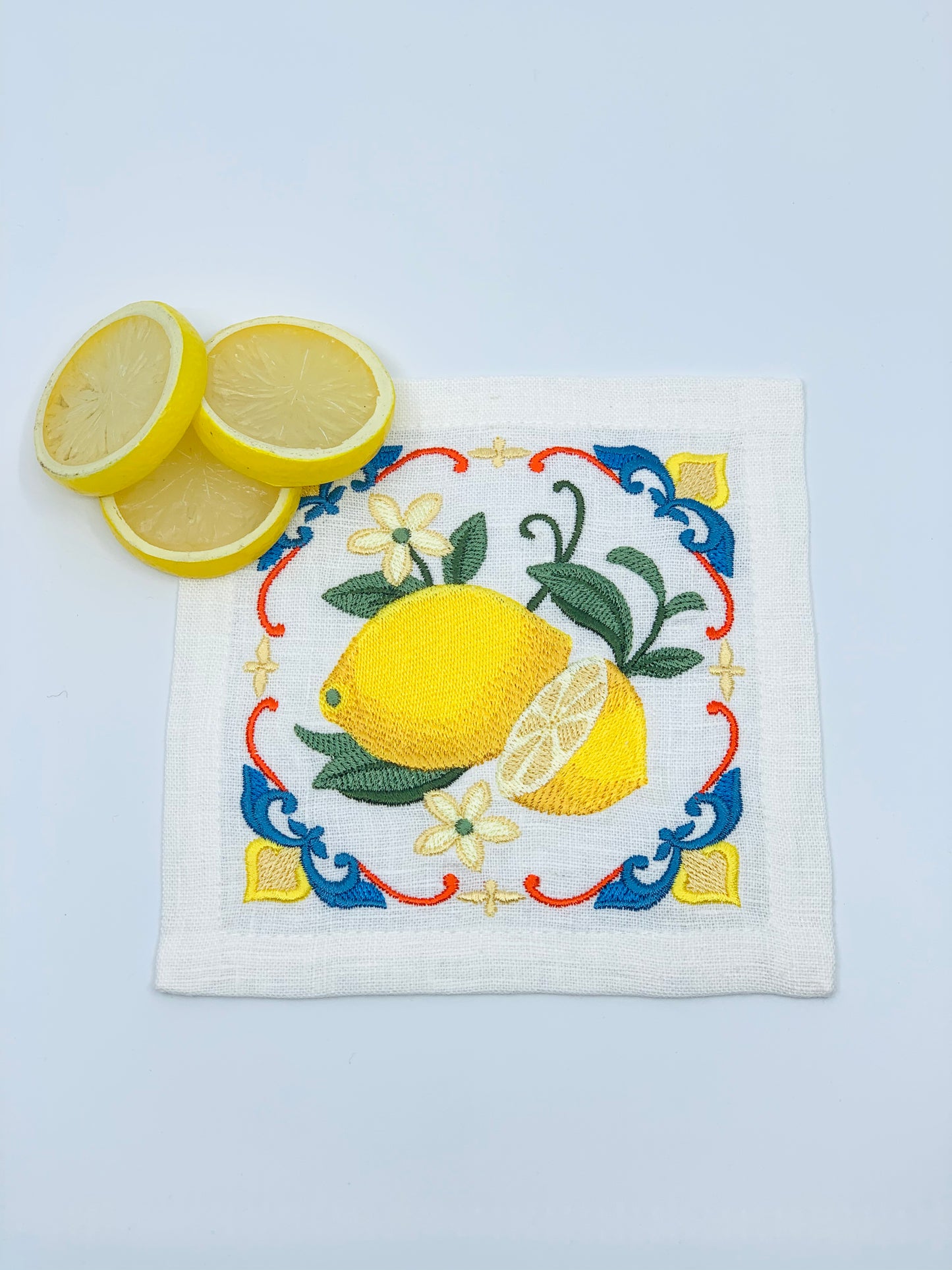 Majolica Cocktail Napkins