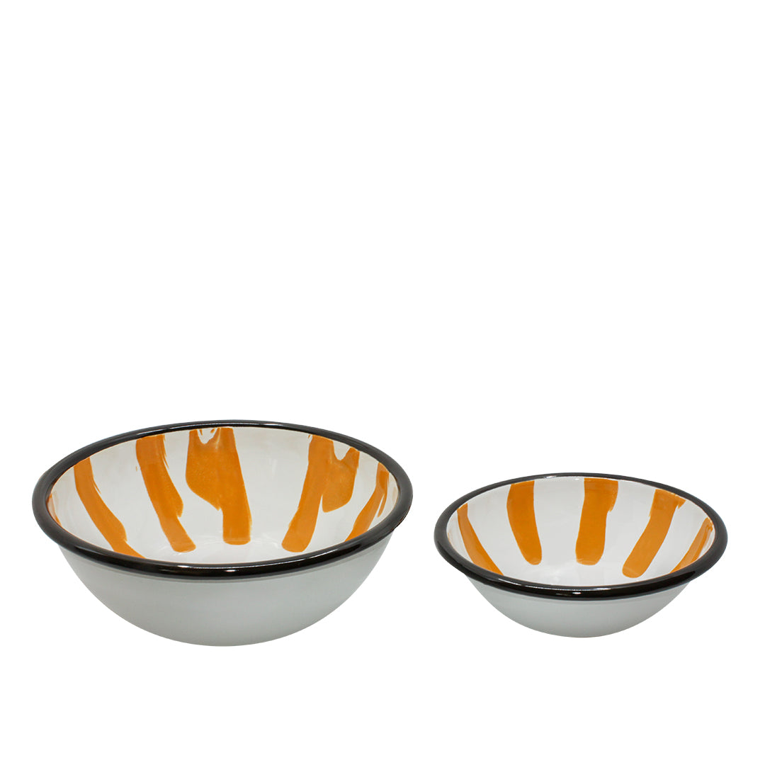 A Little Color Salad Bowl Set - Orange