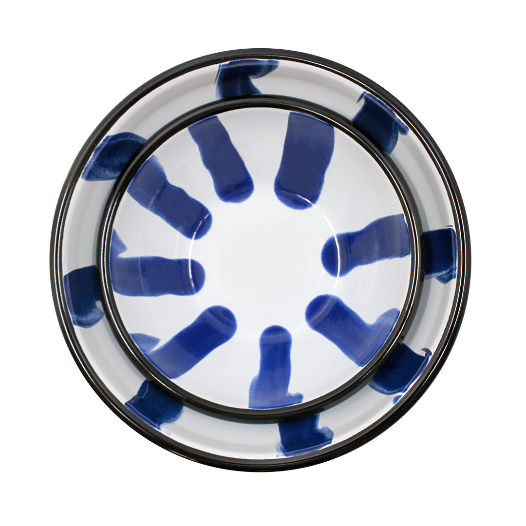 A Little Color Salad Bowl Set - Blue