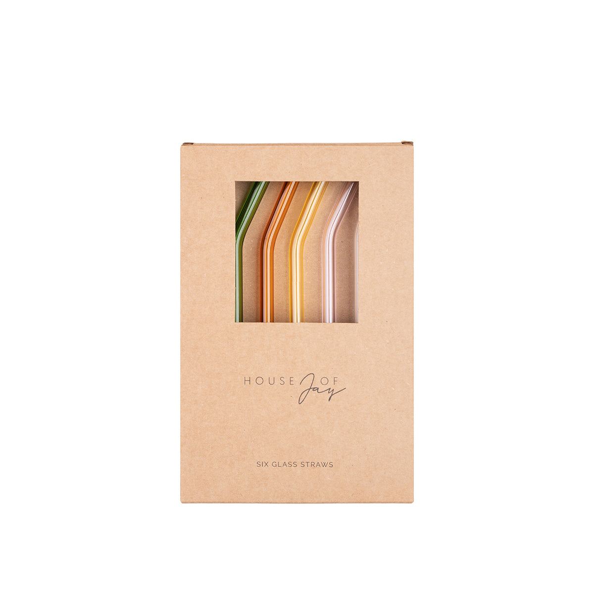 Multicolored Straw Set