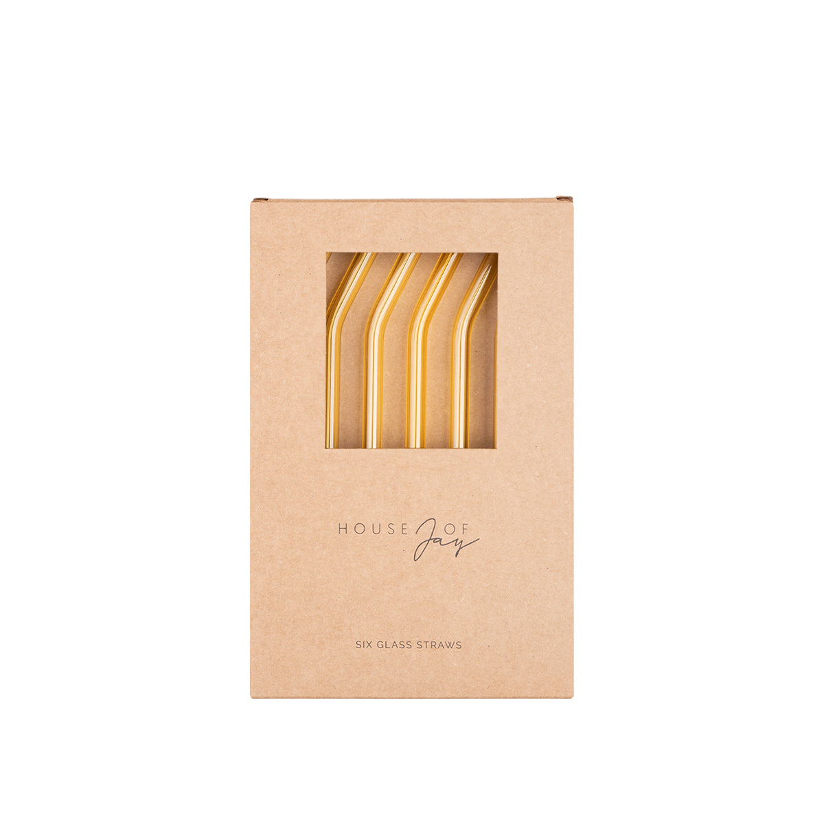 Yellow Straw Set