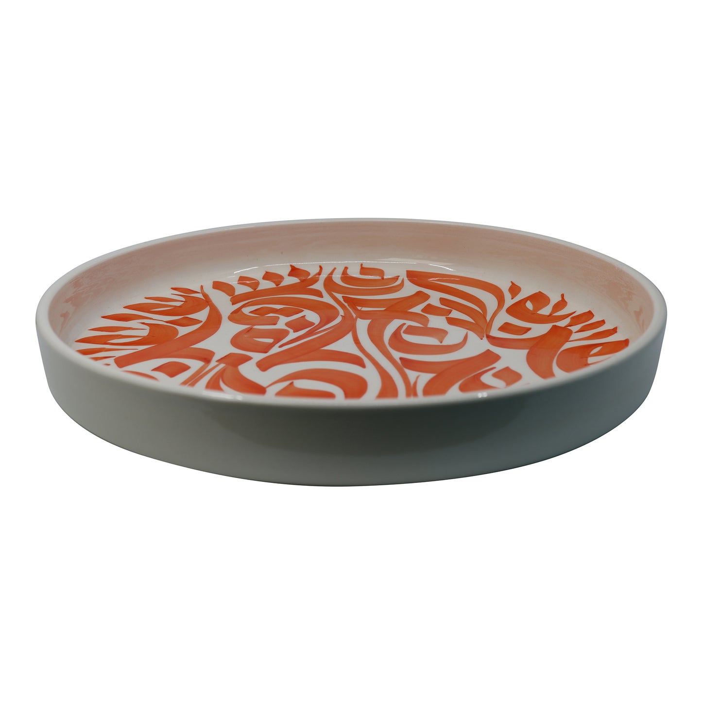 Medium Plate - Orange