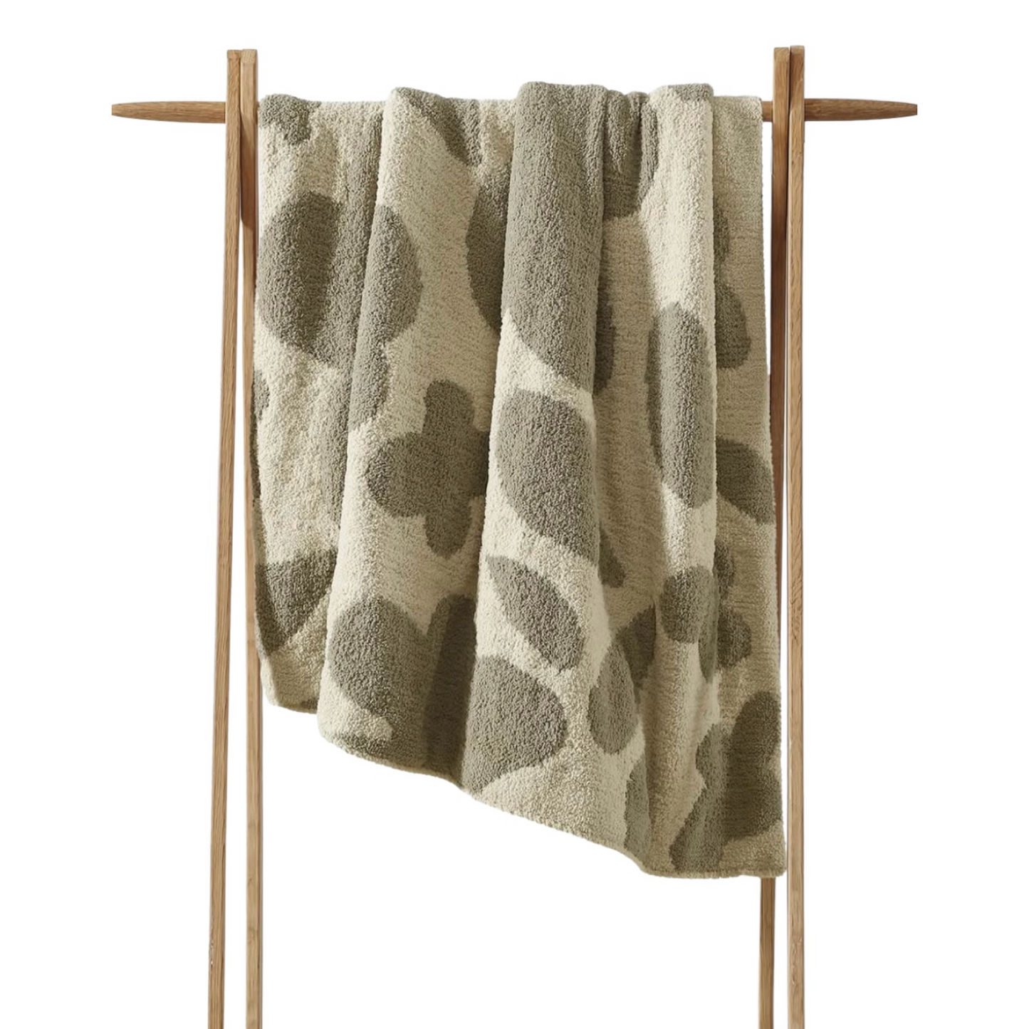 Bloom Throw - Boulder / Sahara Tan