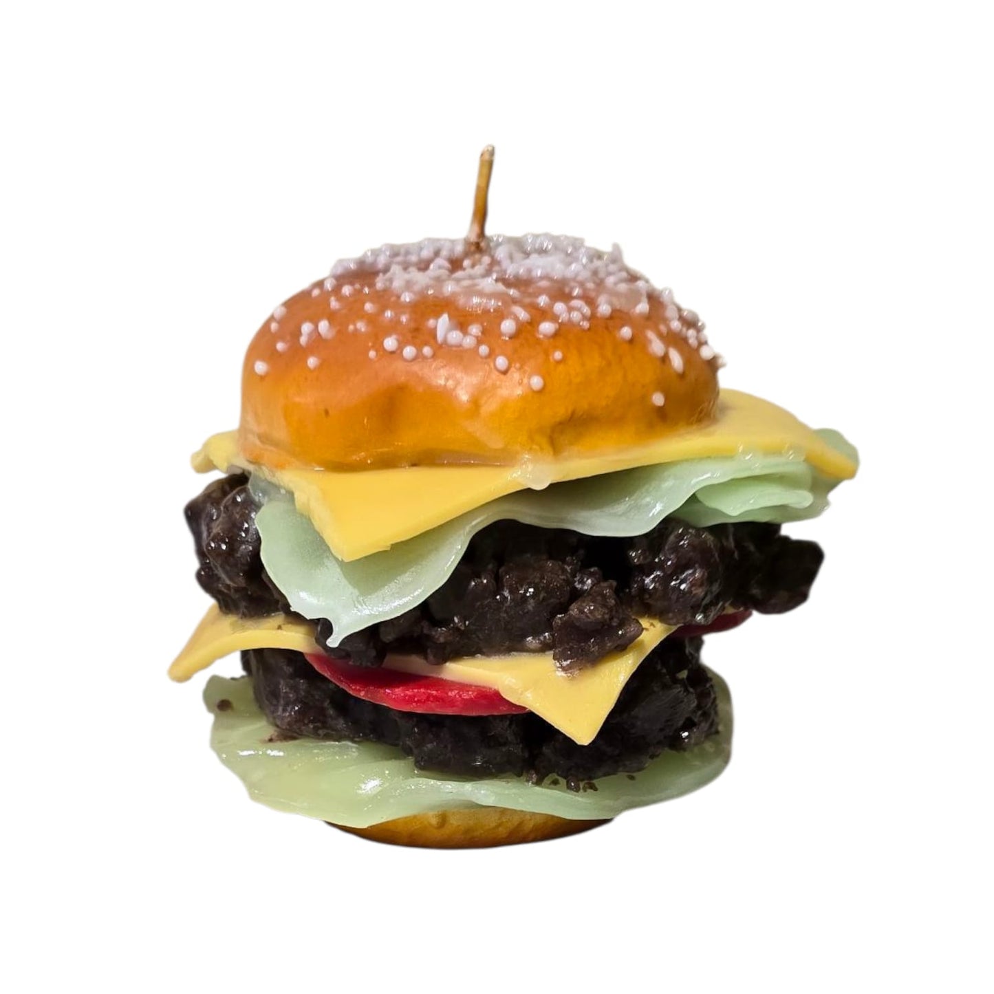 Double Cheeseburger Candle
