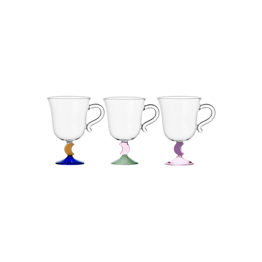 Set of 3 Crescent Cups