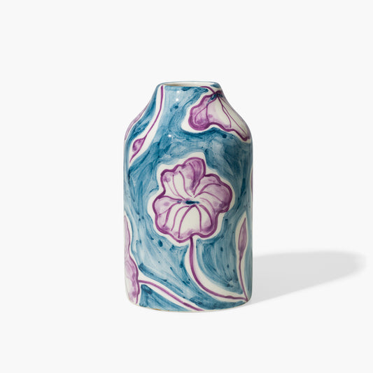 Genie In A Bottle Deco Vase / Bottle - Capri Blue
