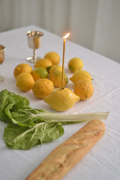 Lemon Candle Holder