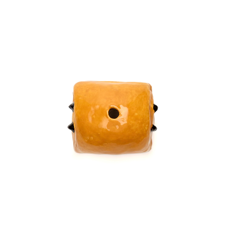 Pain Au Chocolate Candle Holder