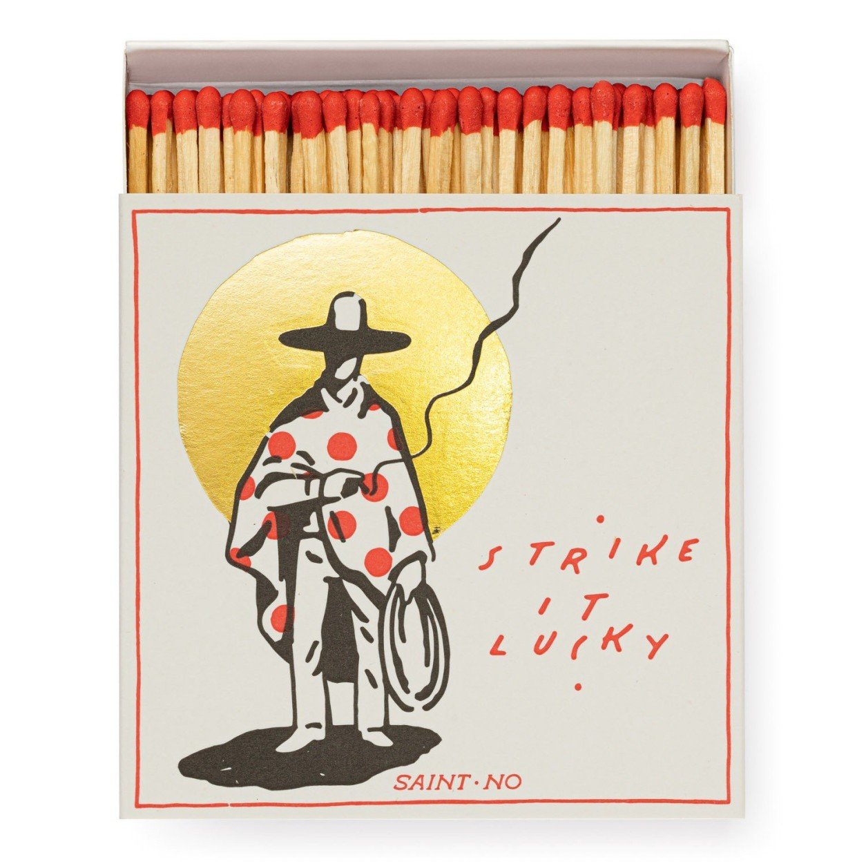 Square Matchbox - Strike It Lucky