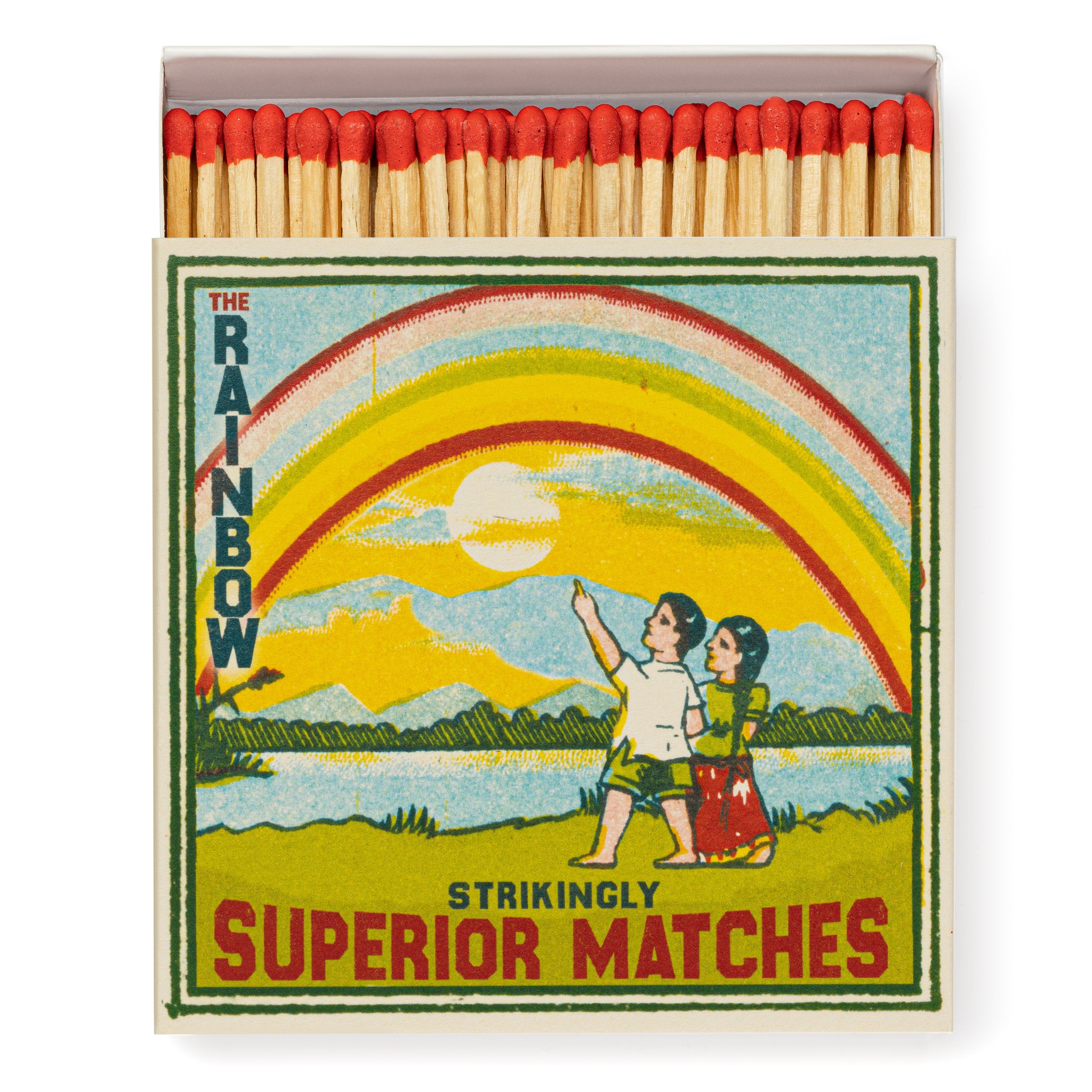 Square Matchbox - The Rainbow