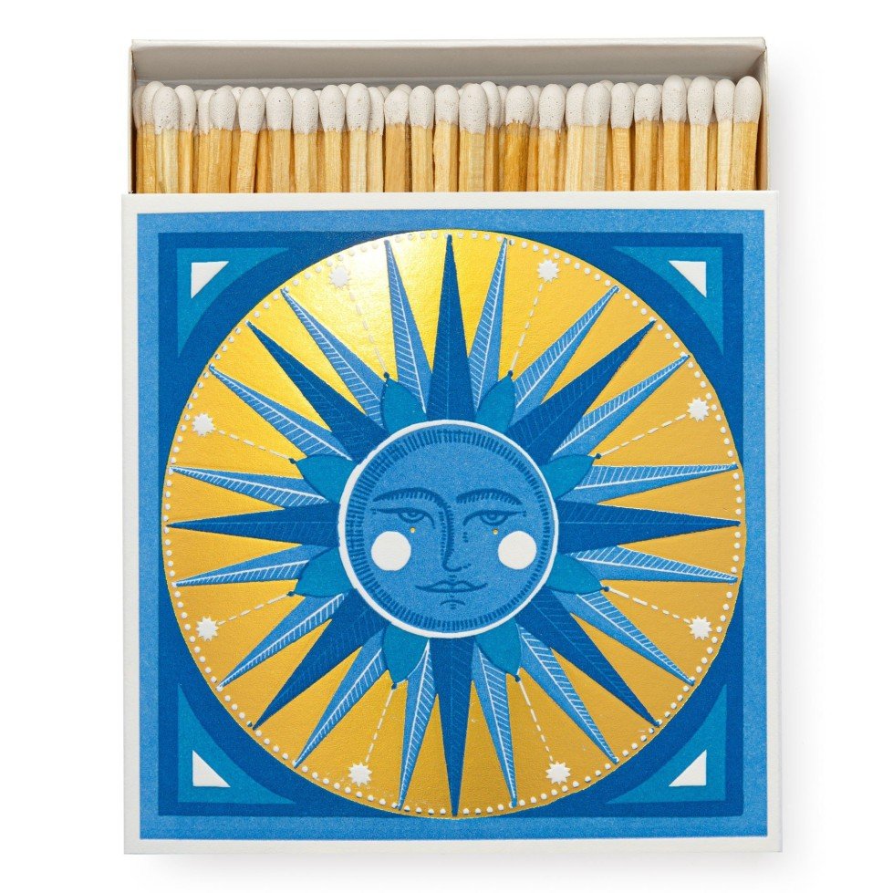 Square Matchbox - Golden Sun