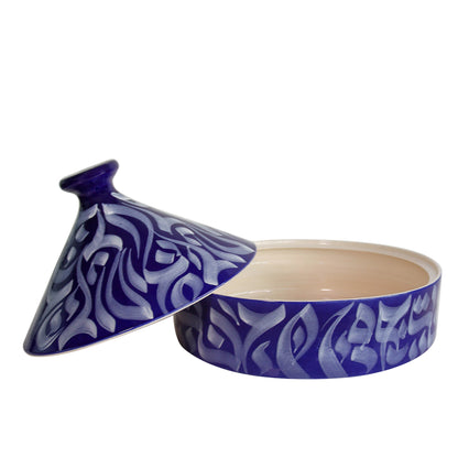 Large Tajine - Navy Blue