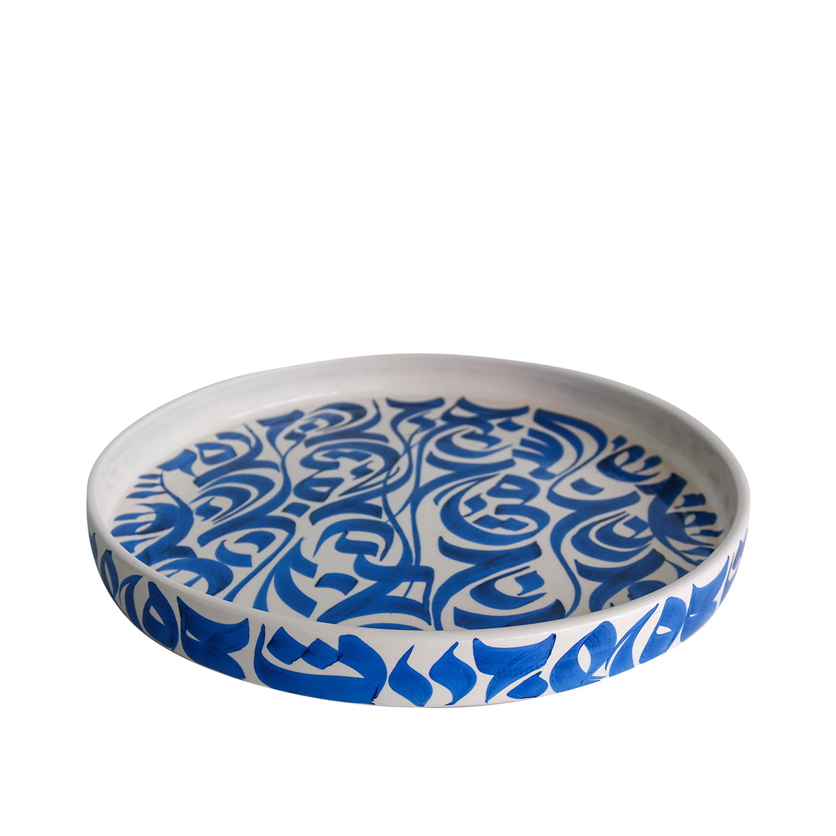 Large Flat Plate - Blue