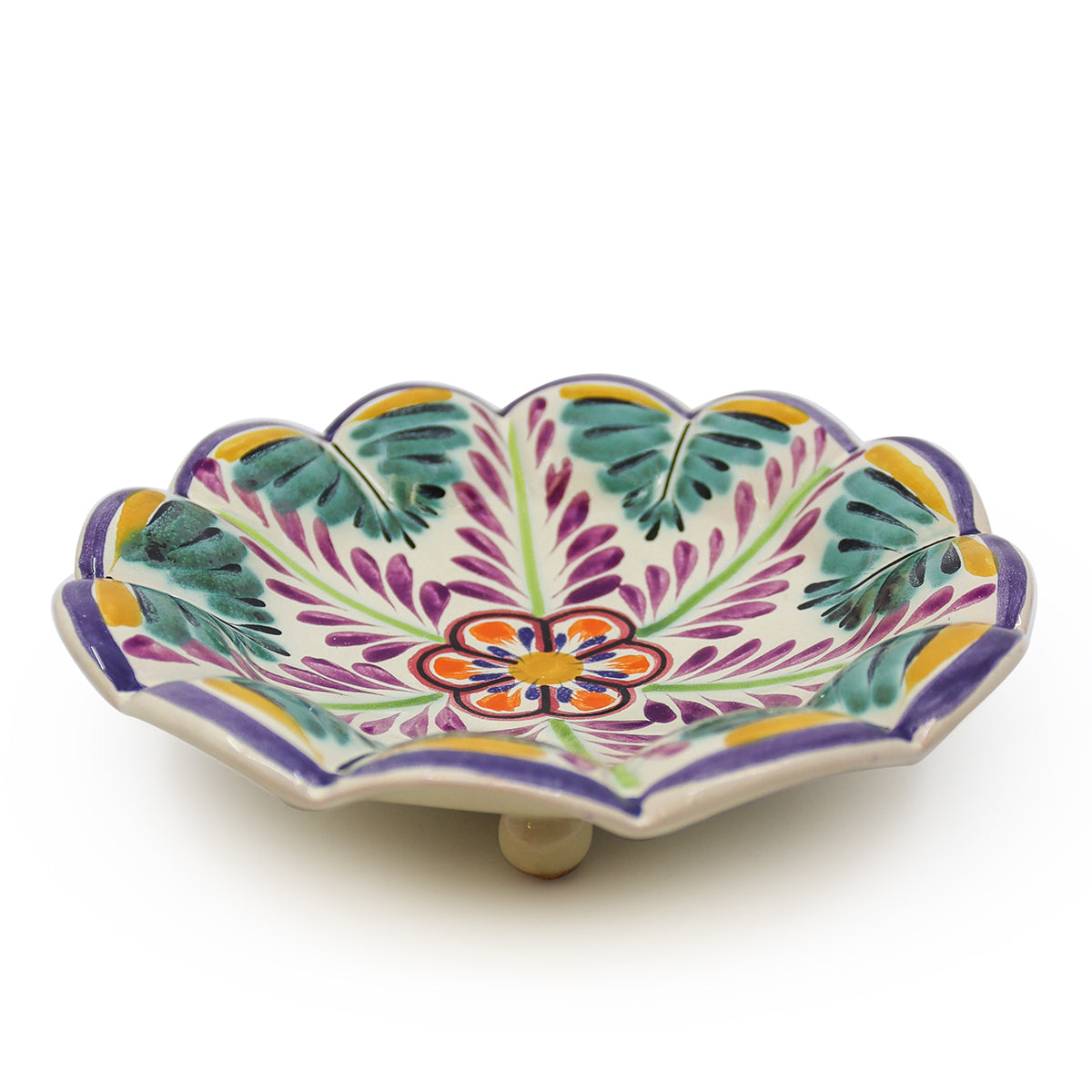 Flower Footed Snack Bowl 1