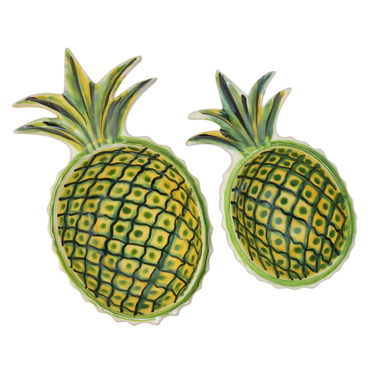 Pineapple Snack Bowl Set 2