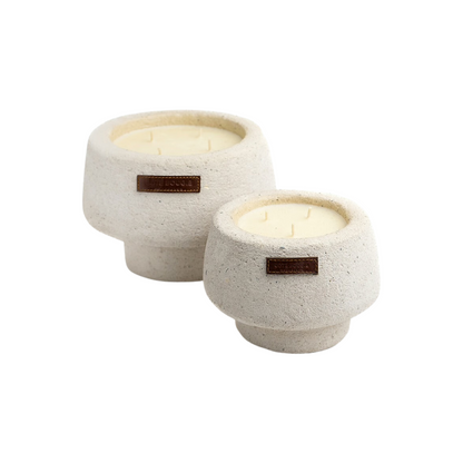 Travertin Candle