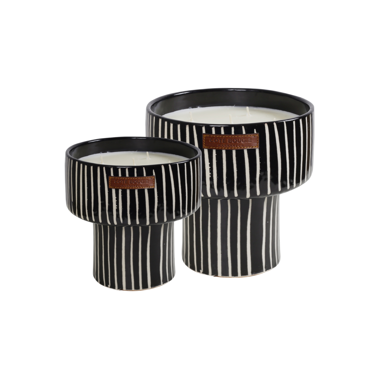 Coupe Zebre Candle