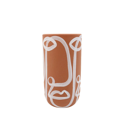 Terracotta Finca Cara Vase - Bundle