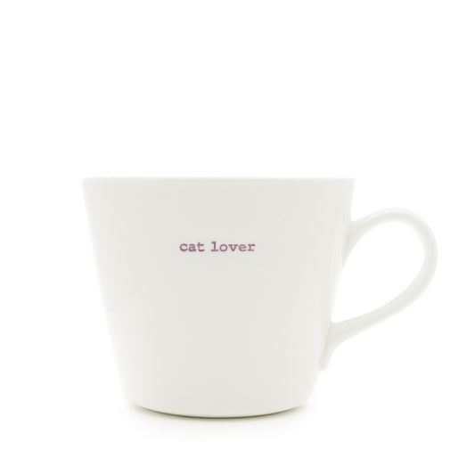 Cat Lover Bucket Mug