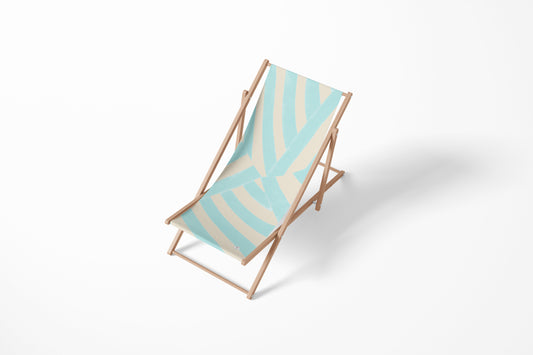Deckchair Canvas - Aqua