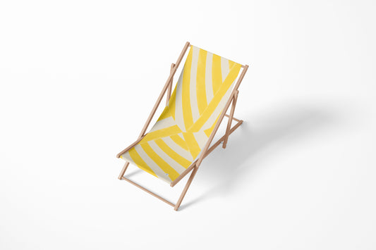 Deckchair Canvas - Lemon