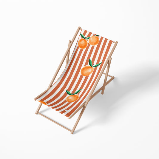 Deckchair Canvas - Terracotta