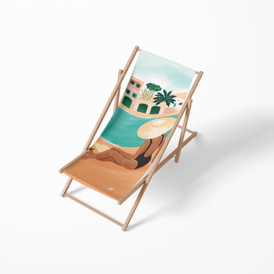 Deckchair Canvas - Mallorca