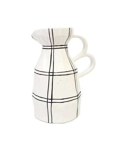 Vintage Noir Pitcher
