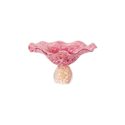 Lola Pink Glass Soucoupe