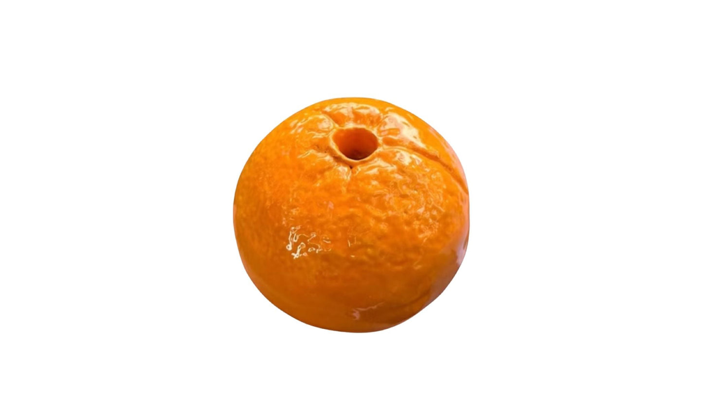 Orange Candle Holder