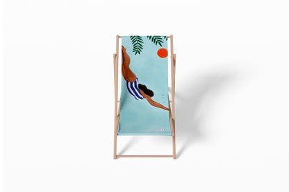 Deckchair Canvas - Capri