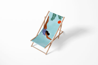 Deckchair Canvas - Capri