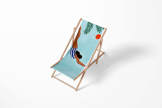 Deckchair Canvas - Capri