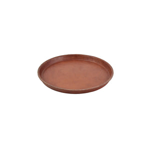 Round Tray - Brown