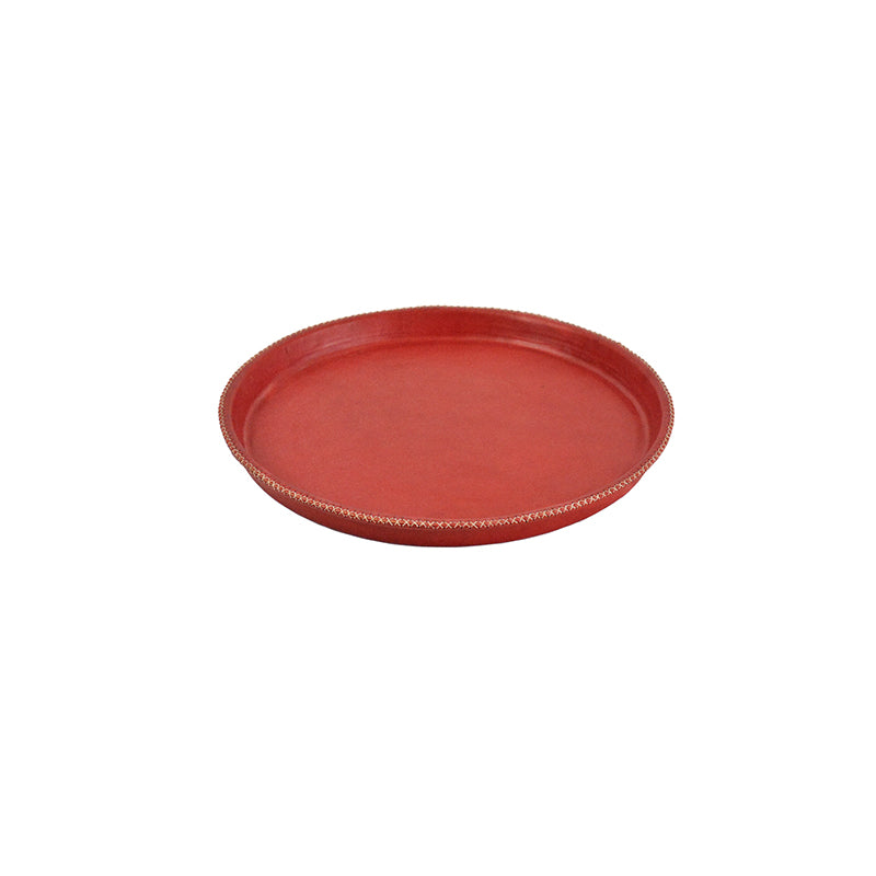 Round Tray - Red