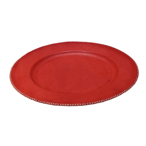 Set of Six Placemats - Red