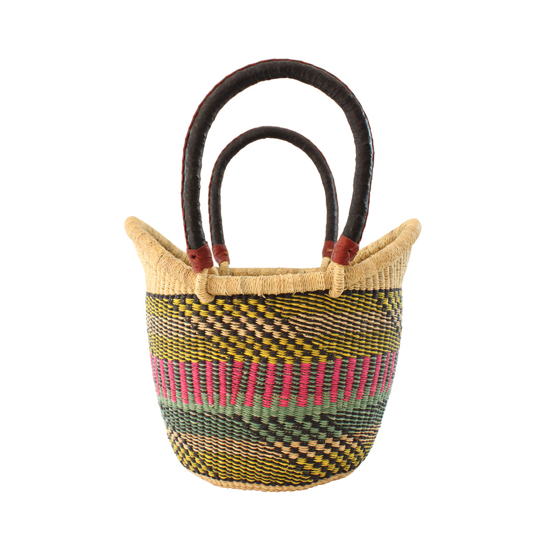 Green & Pink Nyariga Baskets