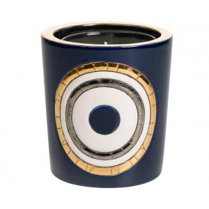 Geo Candle - Blue Boheme