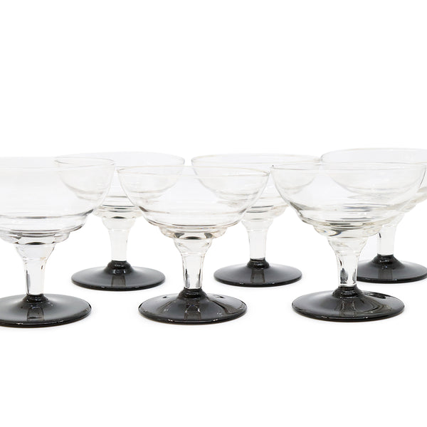1930 Set of Two Coupe Glasses