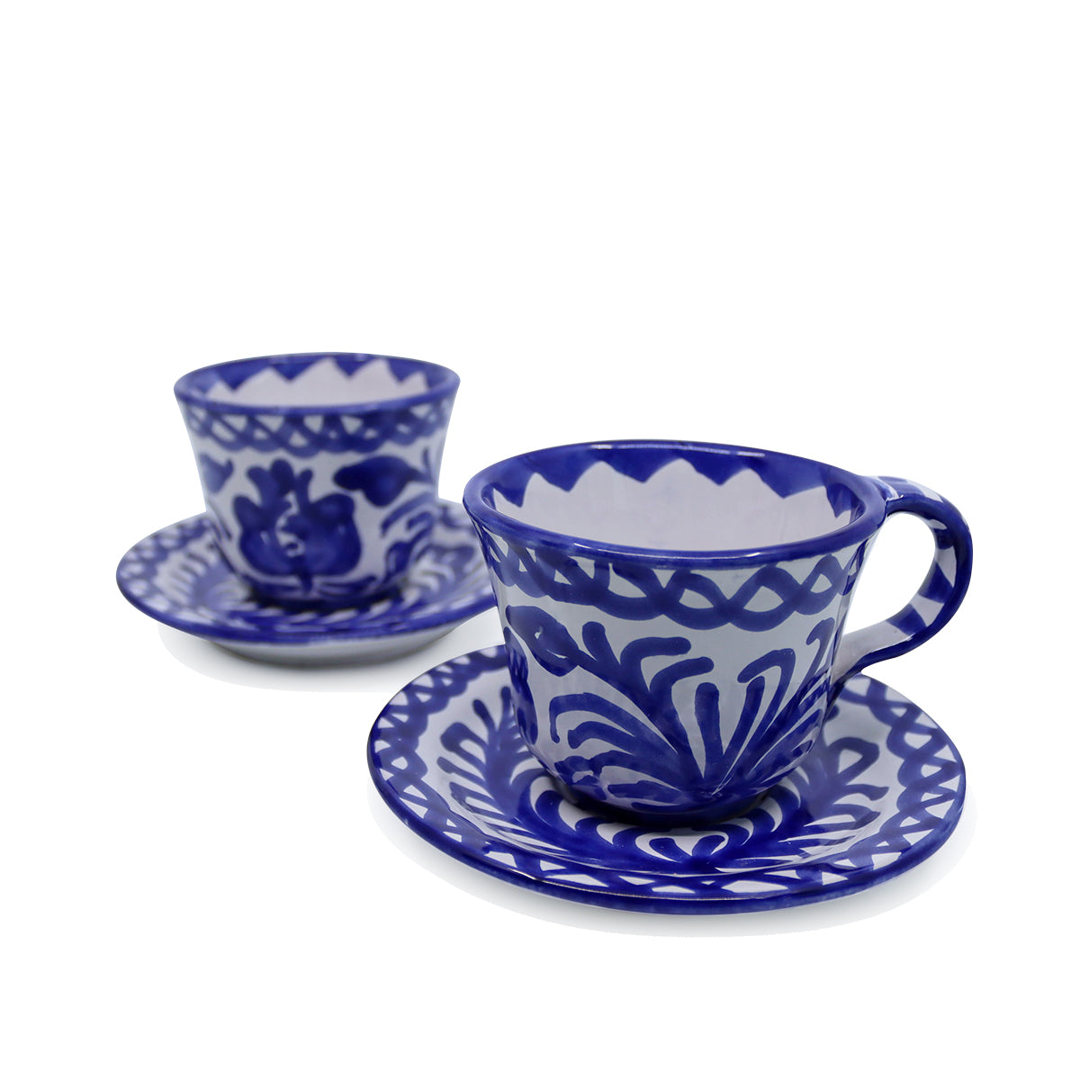 Tea Cup Set - Blue