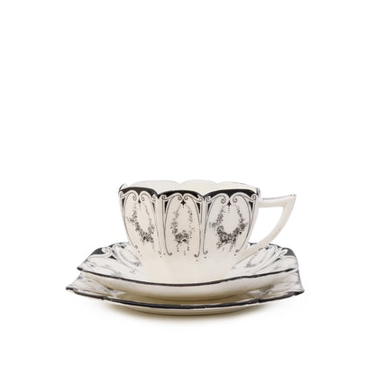 1930 Shelley England Tea Cup - Black