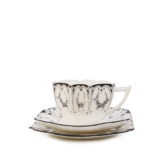 1930 Shelley England Tea Cup - Black