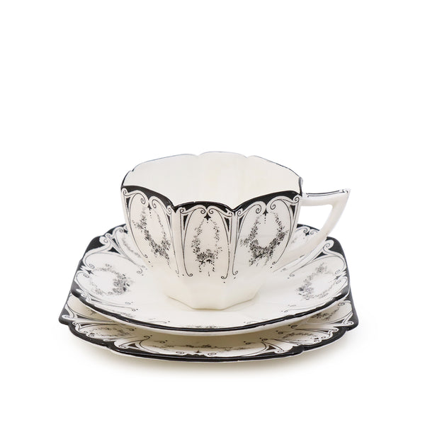 1930 Shelley England Tea Cup - Black