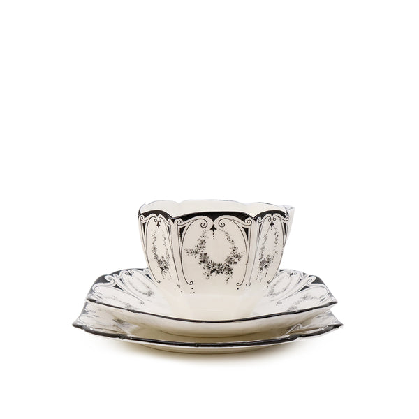 1930 Shelley England Tea Cup - Black