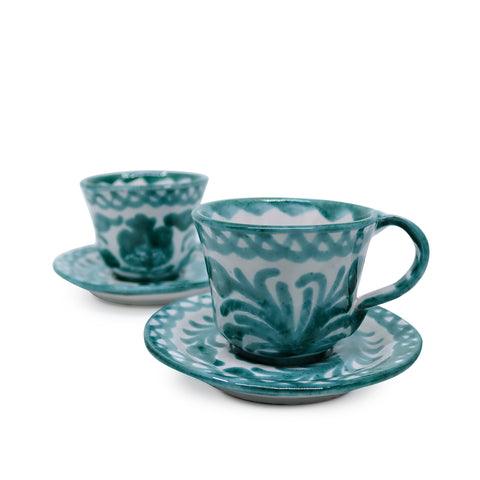 Tea Cup Set - Turquiose